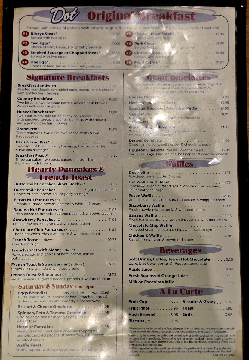 Dot Coffee Shop Menu - Image 4