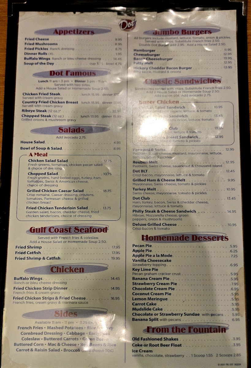 Dot Coffee Shop Menu - Image 5